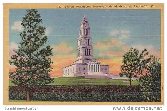 George Washington Masonic National Memorial Alexandria Virginia - Alexandria