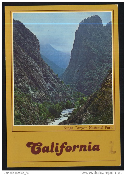 Kings Canyon National Park-california-uncirculated,perfect Condition - Kings Canyon