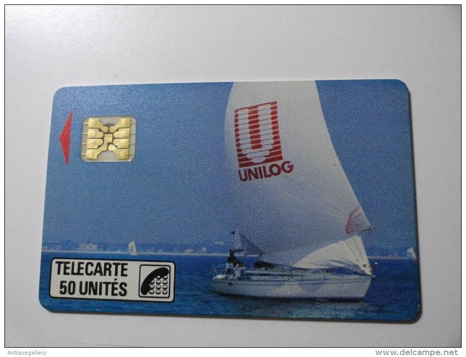 RARE : UNILOG USED CARD - Telefoonkaarten Voor Particulieren