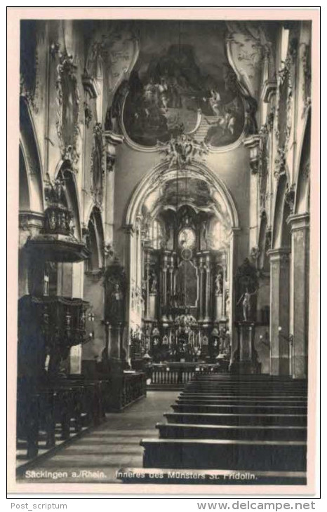 Allemagne - Bad Säckingen - Säkkingen - Innneres Des Münster - Bad Saeckingen