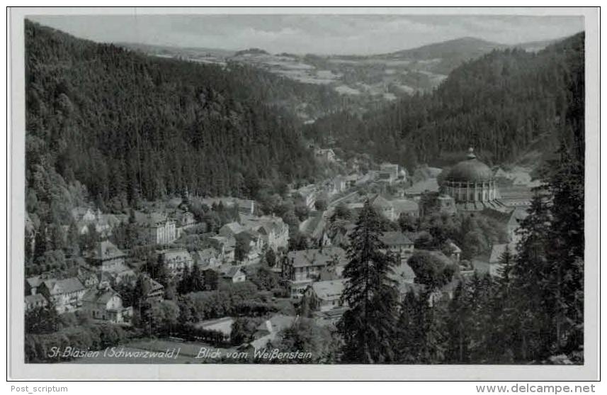 Allemagne - St Blasien Blick Vom Weissenstein - St. Blasien