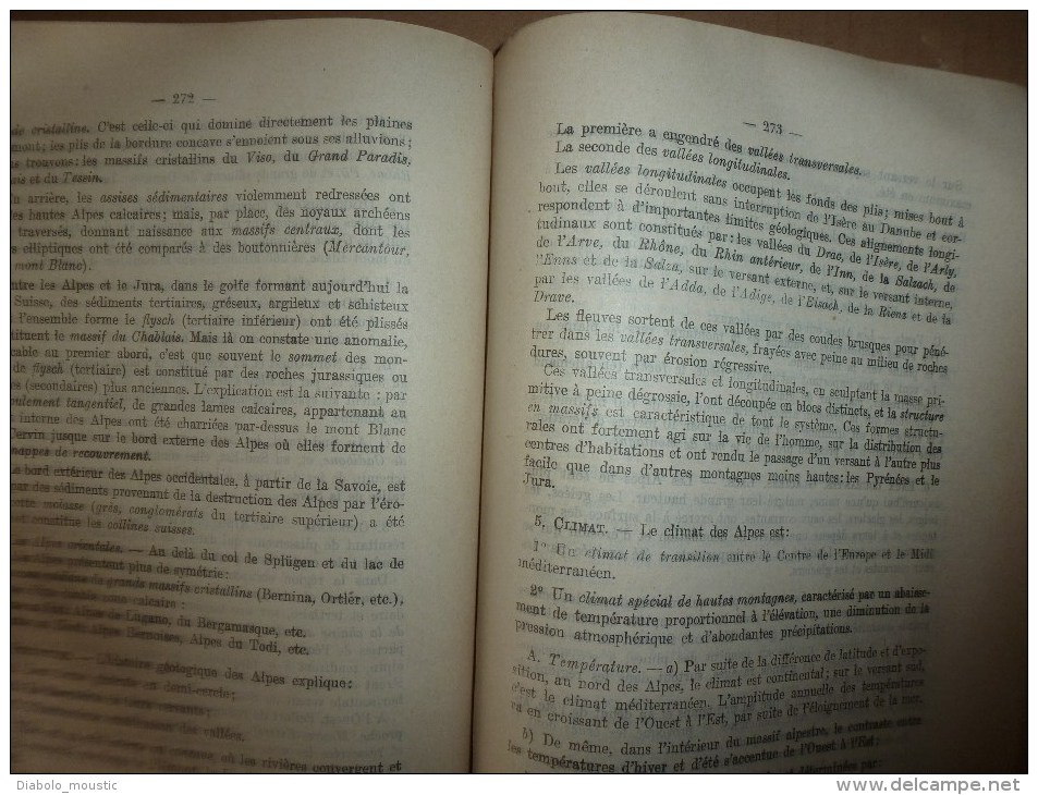 1926 Ecole militaire de Saint-Cyr:GEOGRAPHIE Gle et humaine au point de vue militaire liée à la puissance d'une NATION