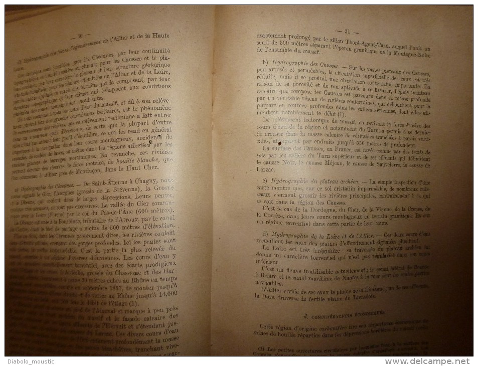 1926 Ecole militaire de Saint-Cyr:GEOGRAPHIE Gle et humaine au point de vue militaire liée à la puissance d'une NATION