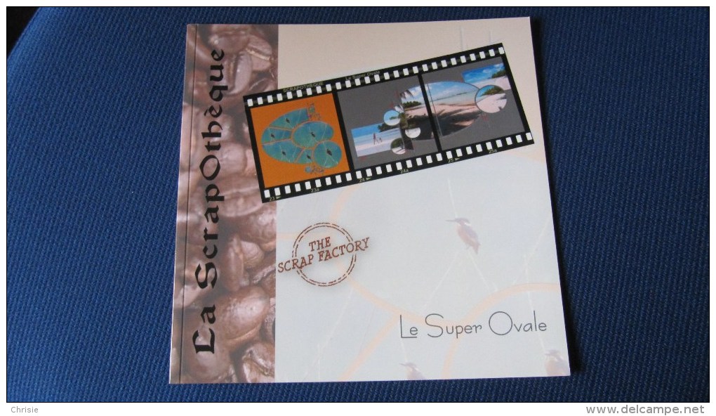 LIVRE SCRAP FACTORY ScapFactory SCRAPOT Le Super Ovale SC101 - Scrapbooking