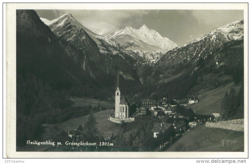 Lot De 2 CPSM Autriche Hallstatt & Hailigenblut M Grossglockner - Hallstatt