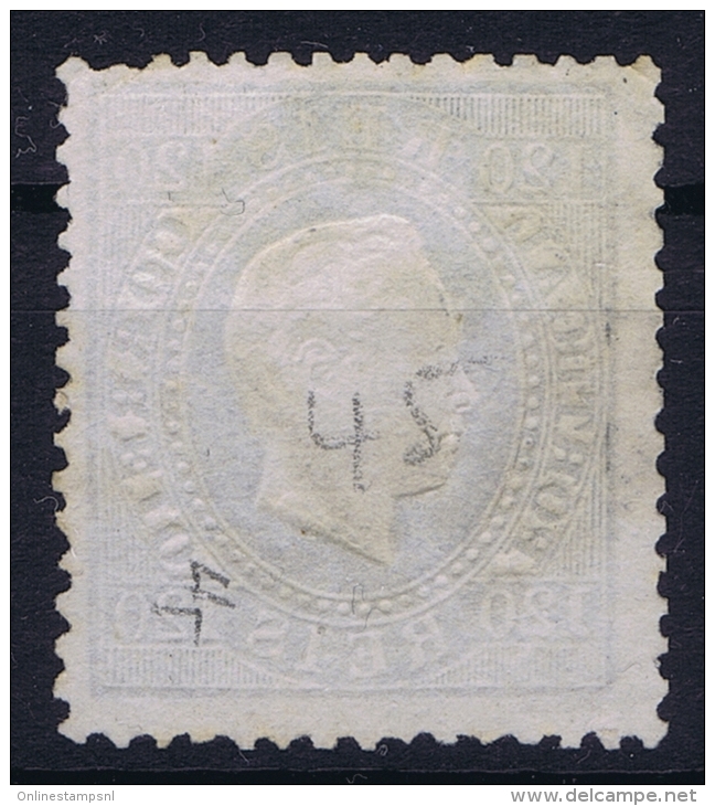 Portugal:  1870 YV Nr 45   Perfo 12.50 Mi Nr 42 Used - Used Stamps