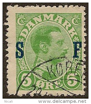 DENMARK 1917 5o Military Frank SG M188 U #HL211 - Officials