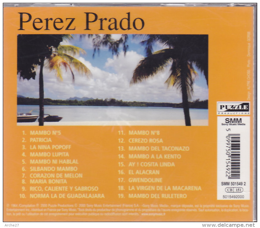 CD - PEREZ PRADO - Mambo 5 - World Music