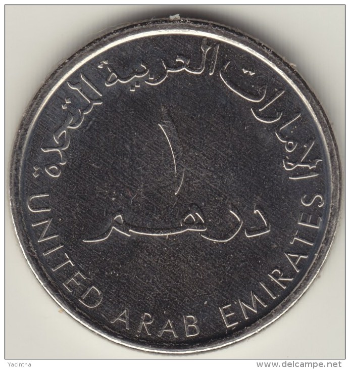 @Y@    Verenigde Arabische Emiraten  U A E  .  1 Dirham 2014   (2749) - Ver. Arab. Emirate