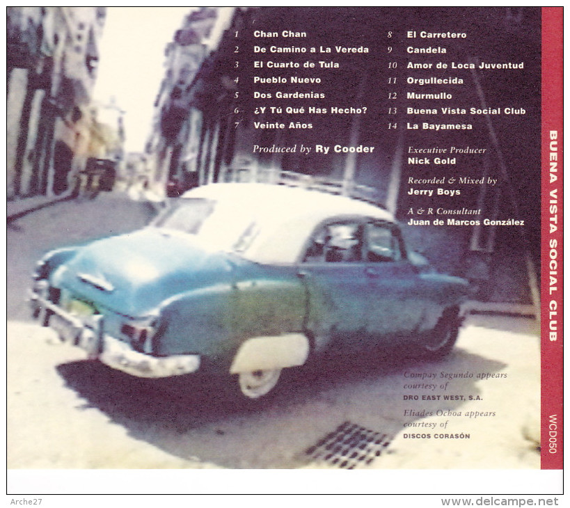 CD - BUENA VISTA SOCIAL CLUB - Musiques Du Monde