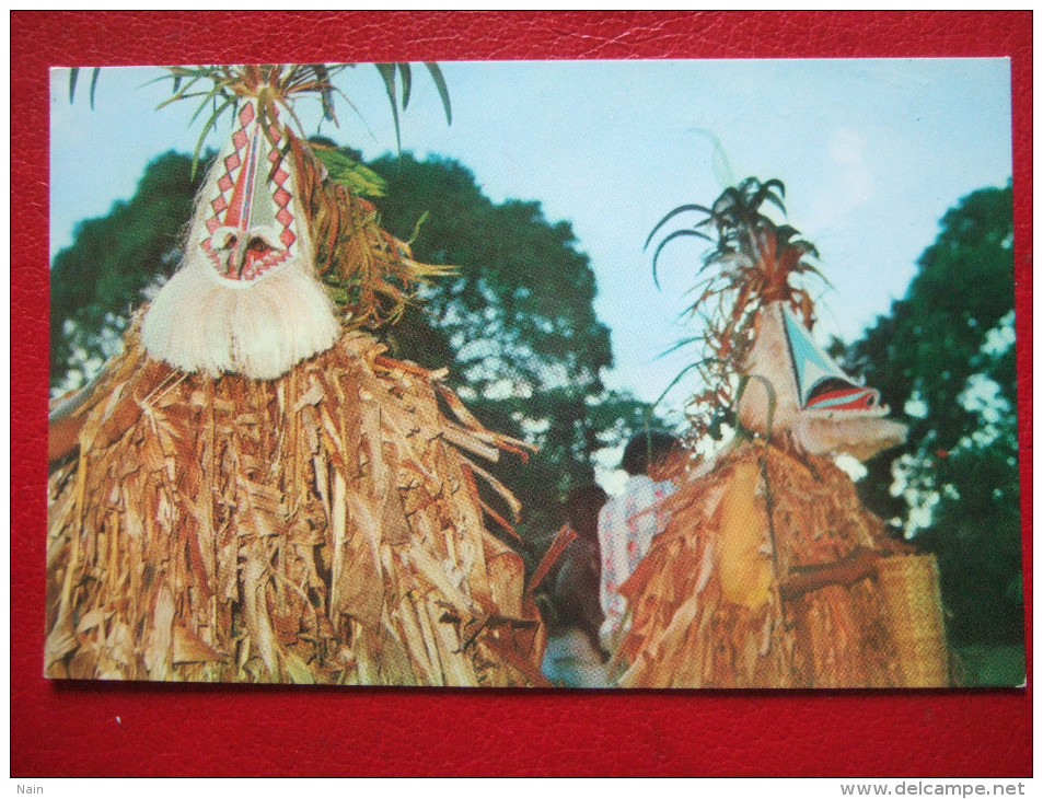 OCEANIE - VANUATU - PENTECOST ISLAND CEREMONIAL DANCE - " PLAN RARE " - - Vanuatu