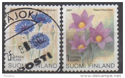 FINLANDE  N°1534/1535__  OBL VOIR SCAN - Used Stamps