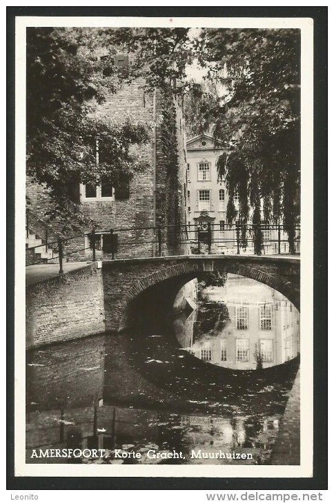 AMERSFOORT Korte Gracht Muurhuizen Utrecht 1956 - Amersfoort