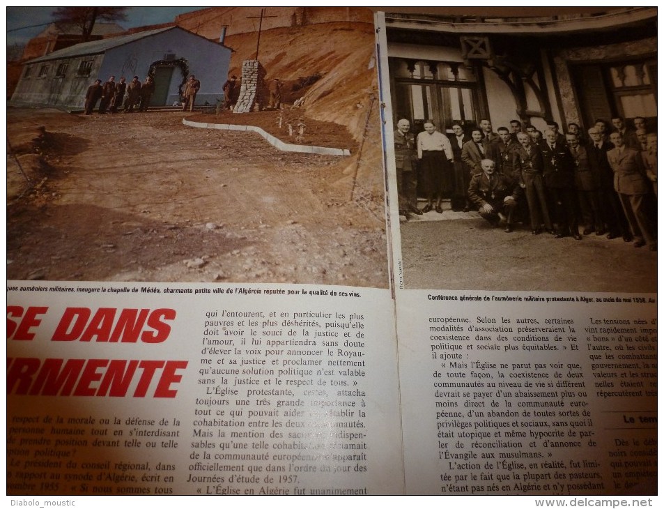 1973 Guerre d'ALGERIE : Grande photo de CONSTANTINE;Aïn-Tanatmat;Médéa;Colomb-Béchar;Médéa;Brazzaville;Accra;Conakry etc