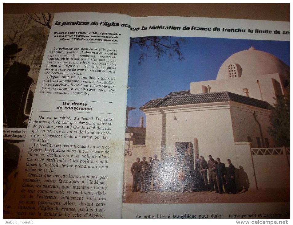 1973 Guerre d'ALGERIE : Grande photo de CONSTANTINE;Aïn-Tanatmat;Médéa;Colomb-Béchar;Médéa;Brazzaville;Accra;Conakry etc