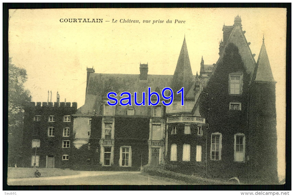 Courtalain - Le Château, Vue Prise Du Parc  - Réf: 32783 - Courtalain