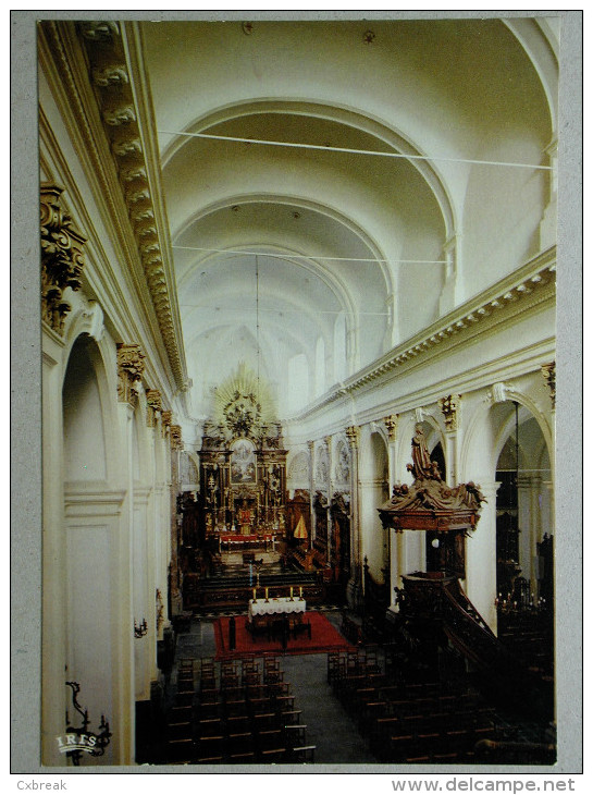 Tongre Notre Dame, Basilique Notre Dame: Vue Intérieure 18e S. - Chièvres