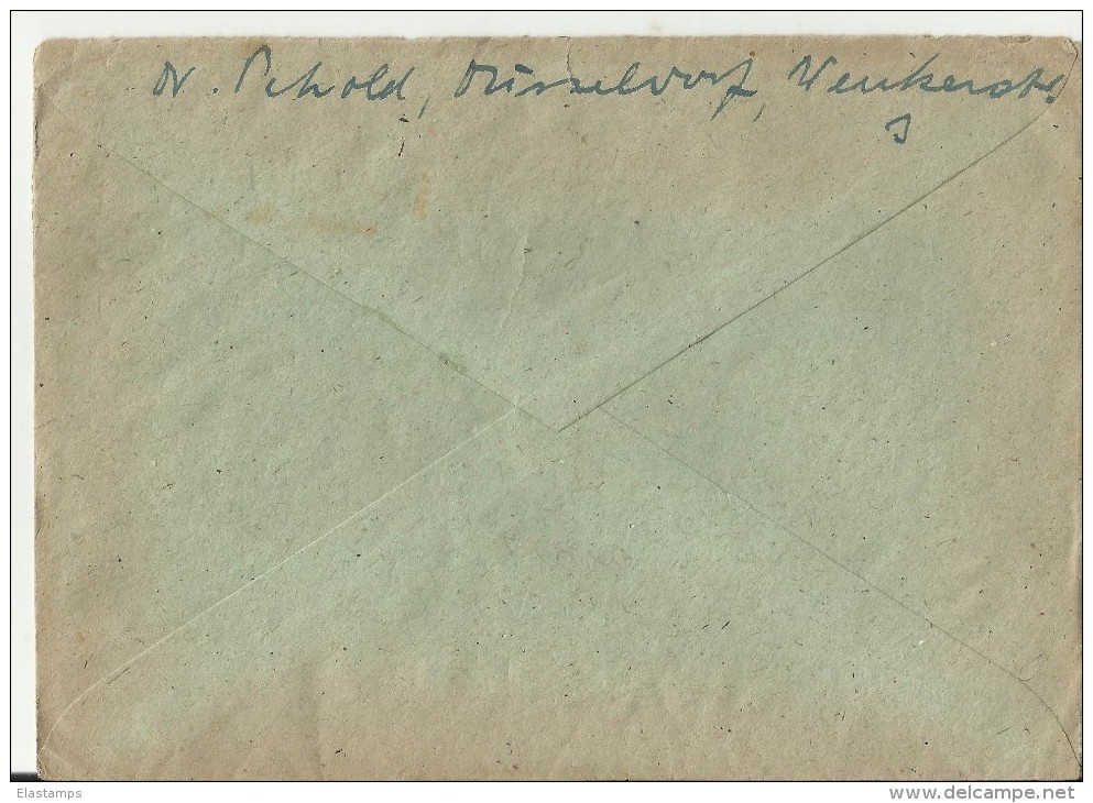 =DP  Briefe  1949 DUSSELDORF - Briefe U. Dokumente