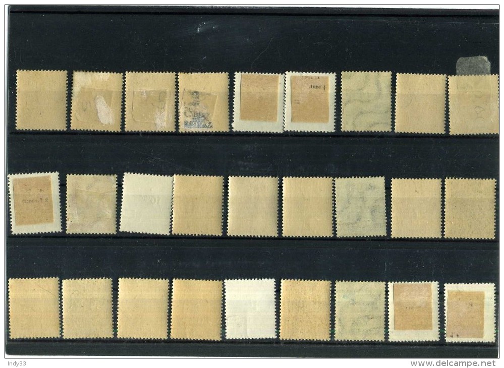 - SARRE 1947/56 . OCCUPATION ALLIEE . TIMBRES NEUFS . - Ungebraucht