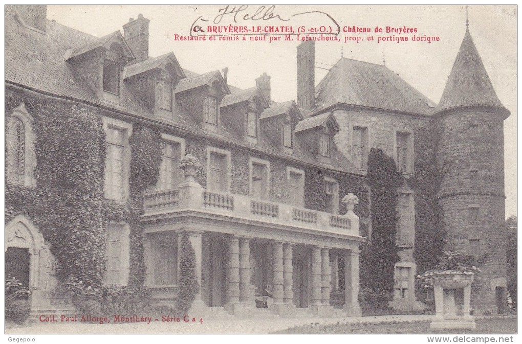 BRUYERES LE CHATEL - Château De Bruyères - Bruyeres Le Chatel