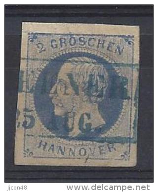 Germany (Hannover)  1859  (o) Mi.15b - Hanovre