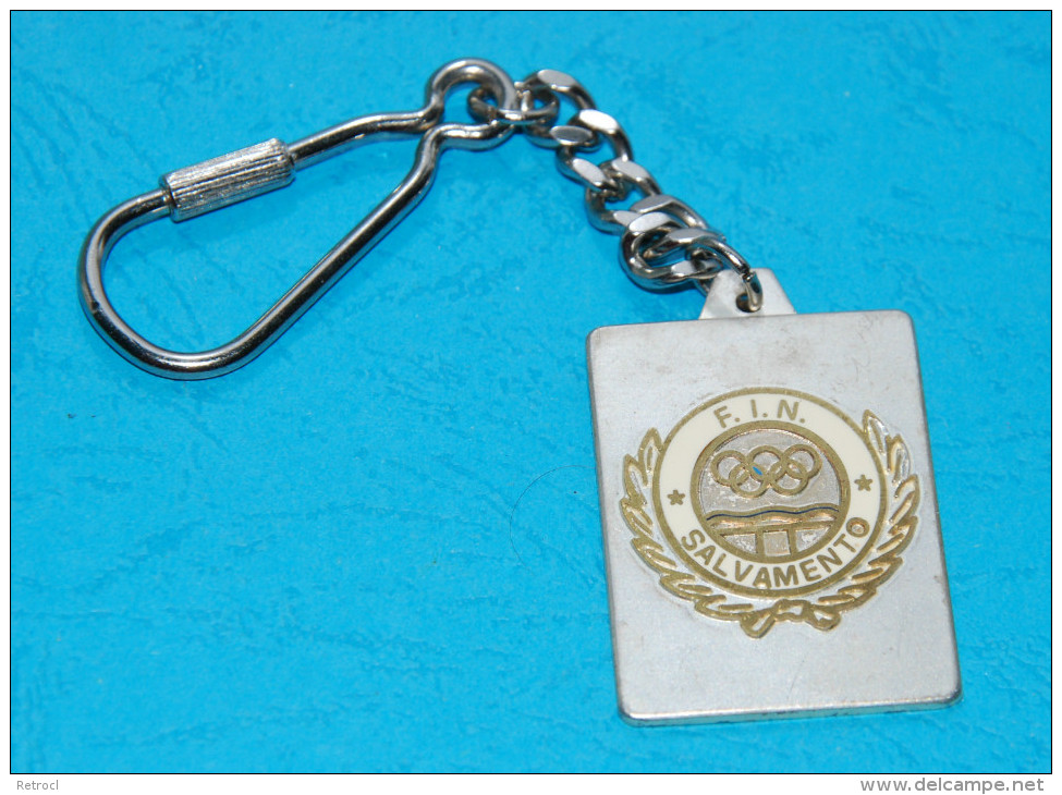 Key-rings F.I.N. SALVAMENTO (Federazione Italiana Nuoto) - Schwimmen