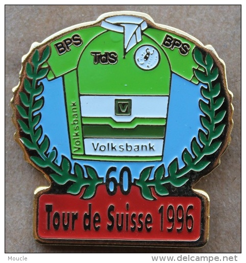 TOUR DE SUISSE VELO 1996 - MAILLOT VERT BPS BFS - LAURIERS - CYCLISME - BIKE - SCHWEIZ - SWISS - SWITZERLAND -       (5) - Cycling