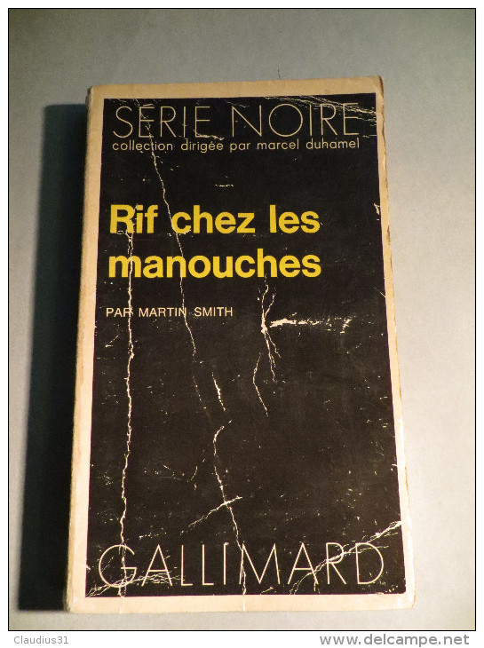 Série Noire N°1492 Rif Chez Les Manouches Martin Smith - Punch