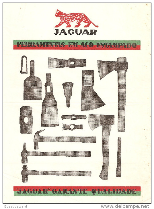 Lisboa - Catálogo da Fábrica Jaguar (inclui 2 folhetos). Comercial. Publicidade.