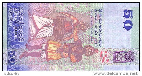 SRI LANKA   50 Rupees   Daté Du 01-01-2010          ***** BILLET  NEUF ***** - Sri Lanka