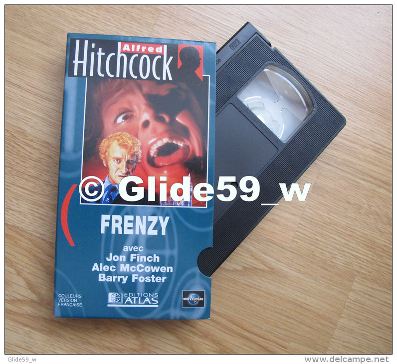 Alfred Hitchcock - Frenzy - K7 Vidéo VHS Couleur - Version Française (Ed. Atlas) - Occasion - Action & Abenteuer