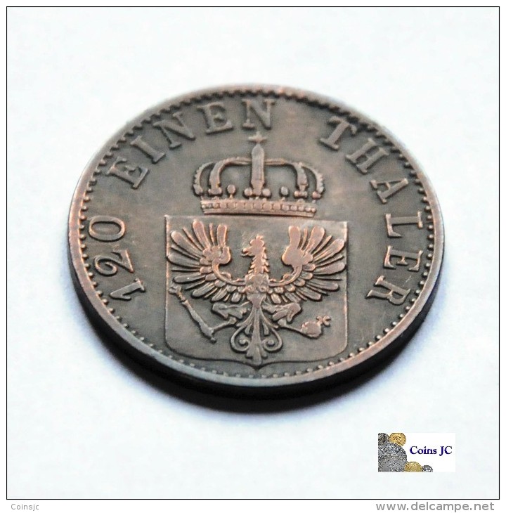 Alemania - Prusia - 3 Pfennig - 1871 - Sonstige & Ohne Zuordnung