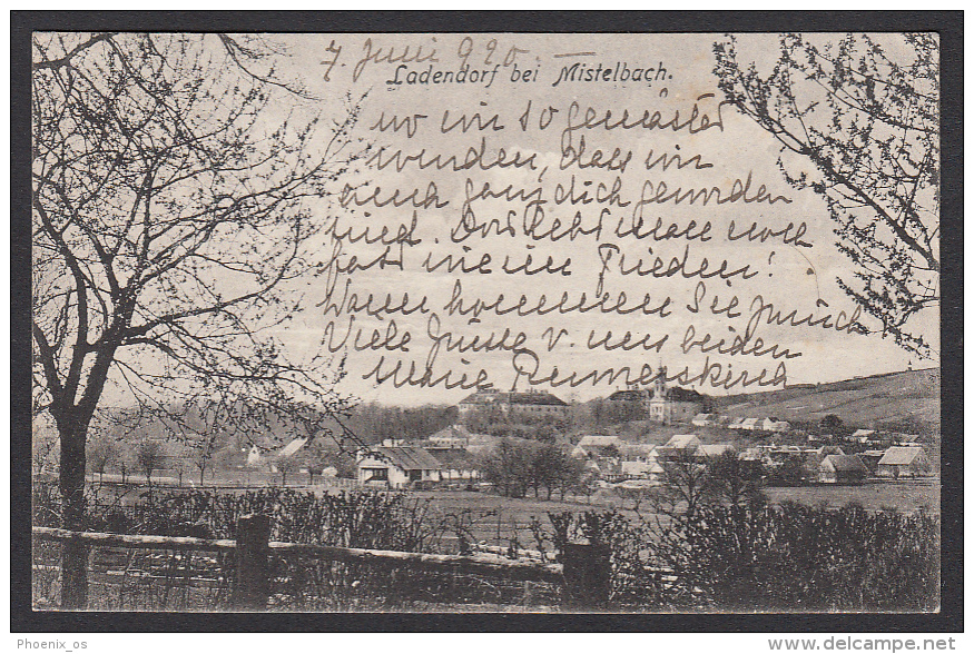 AUSTRIA - Ladendorf Near Mistelbach, Year 1920 - Mistelbach