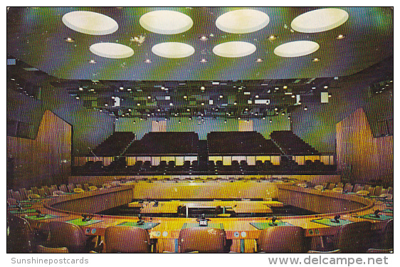 New York Economic And Social Council Chamber United Nations Headquarters - Plaatsen & Squares