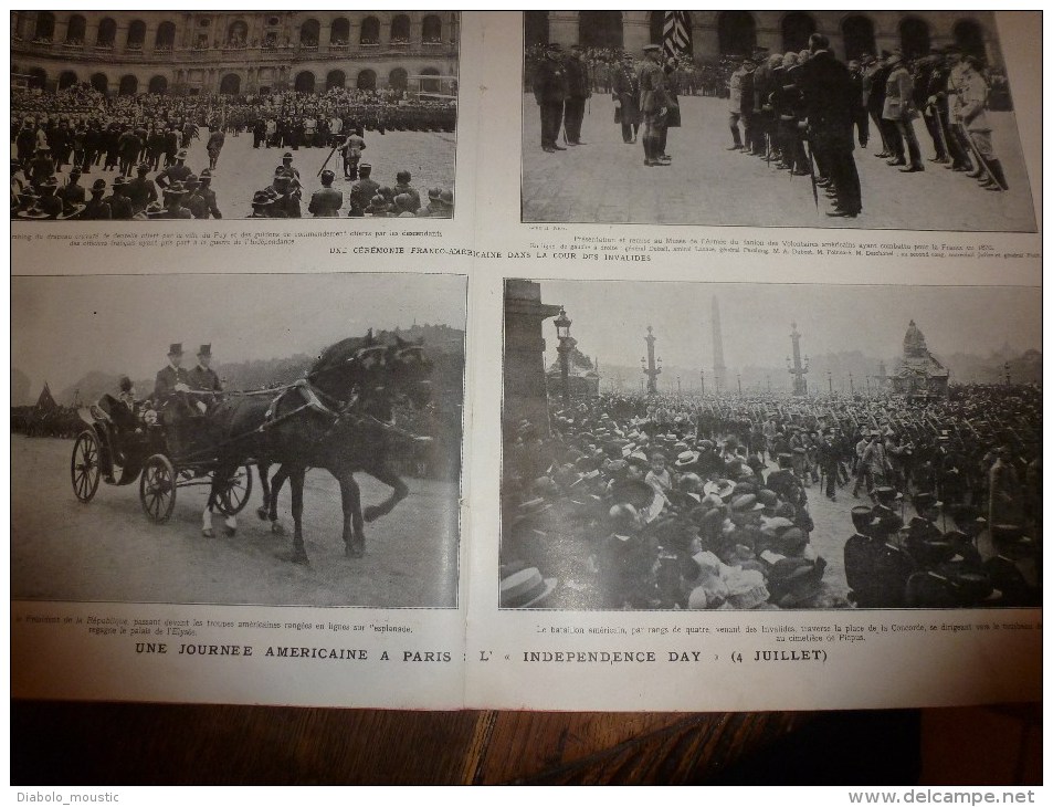 1917 Les USA inquiets prennent part à la guerre mais tout est déjà joué ; Grades et insignes des américains; FLORENCE.