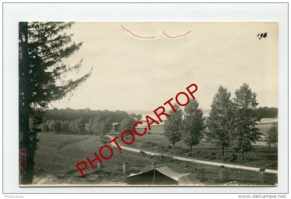 RECHICOURT Le CHATEAU-Lazarett 4-Chateau Domaine KETZING-2xCartes Photos Allemandes-Guerre 14-18-1WK-France-57- - Rechicourt Le Chateau