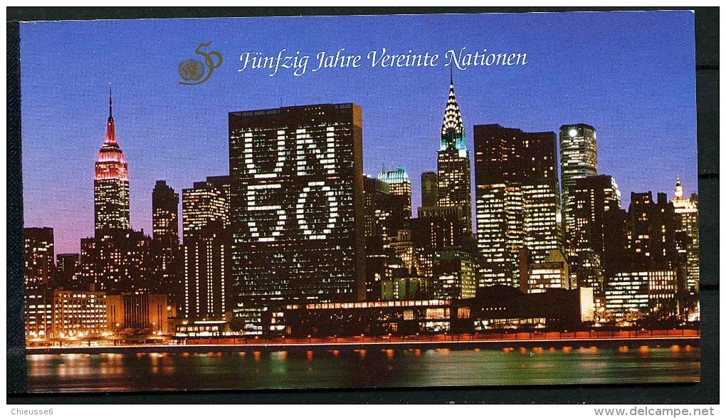 Nations Unies - New York ** Carnet N° C680 - 50e Ann. Des Natrions Unies (portraits De Peuples) - Booklets