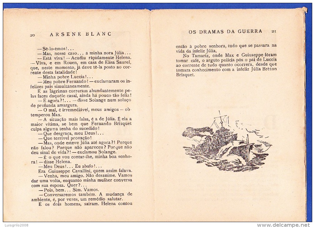 1945 -- OS DRAMAS DA GUERRA - FASCÍCULO Nº 172 .. 2 IMAGENS - Revues & Journaux