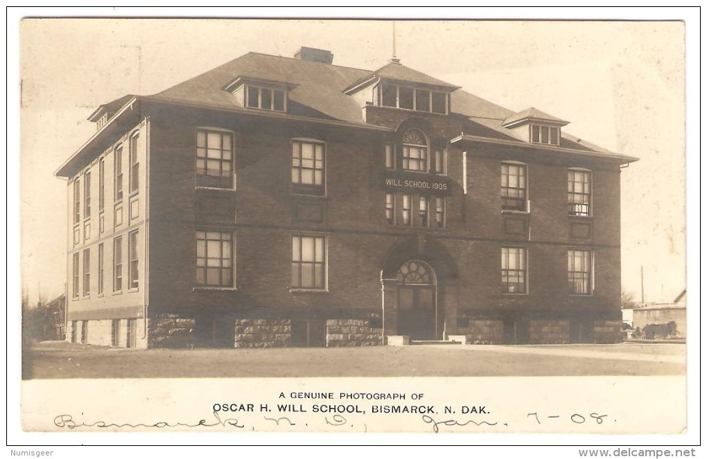 OSCAR H.  WILL  SCHOOL,  BISMARCK,  N.  DAK. - Bismark