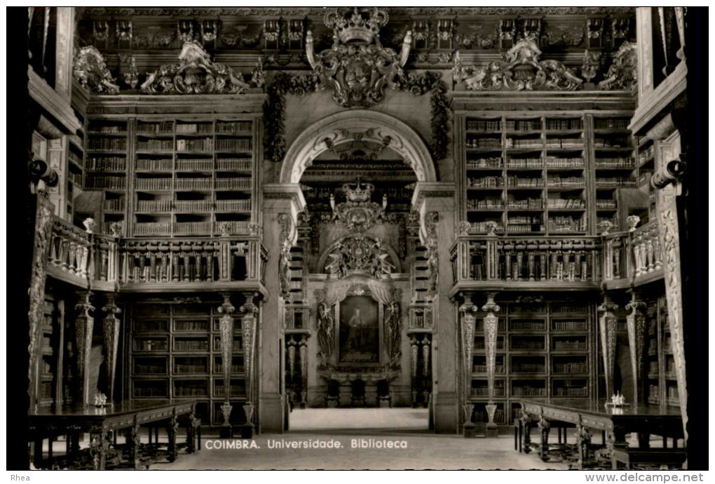 BIBLIOTHEQUES - Livres - COIMBRA - Portugal - Bibliotheken