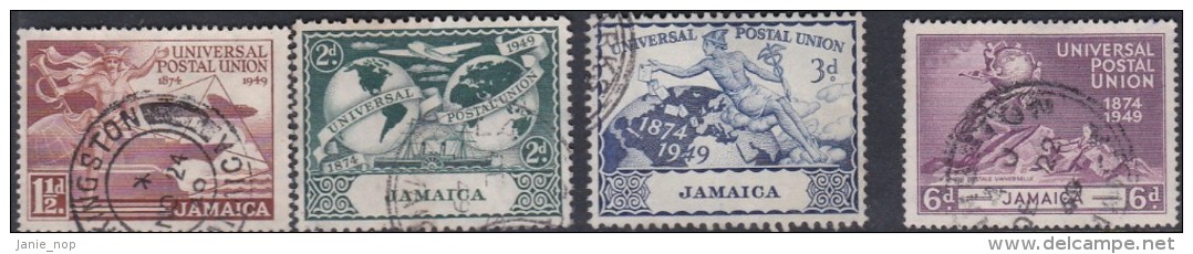 Jamaica 1949 UPU Used Set - Jamaica (...-1961)