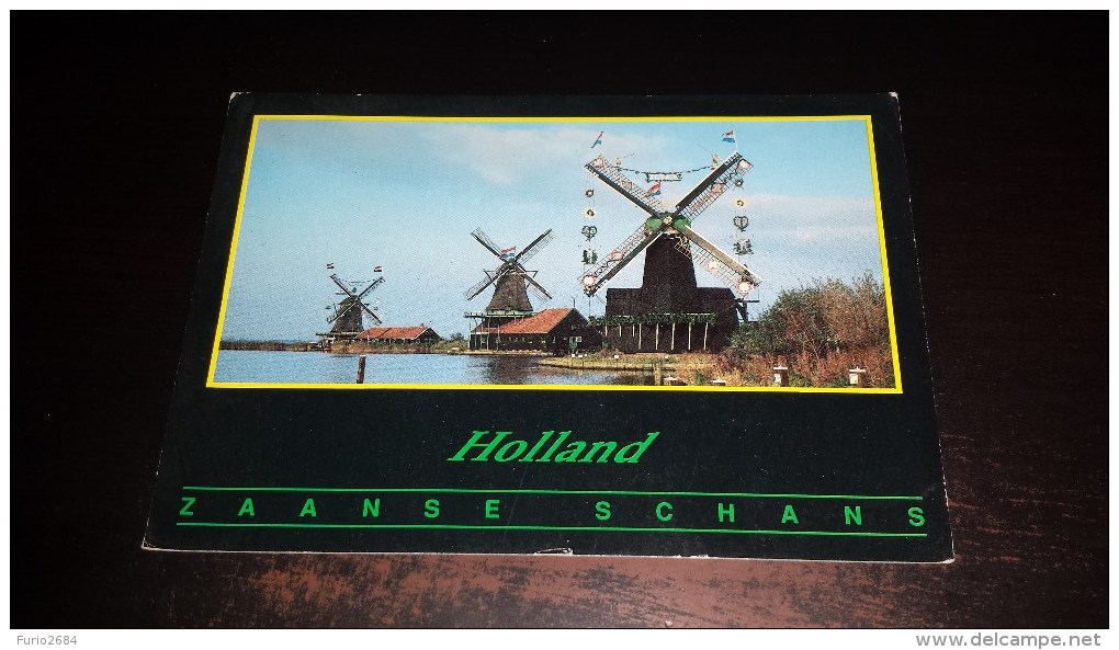 C-22264 CARTOLINA ZAANSE SCHANS - MULINI MULINO - Zaanstreek