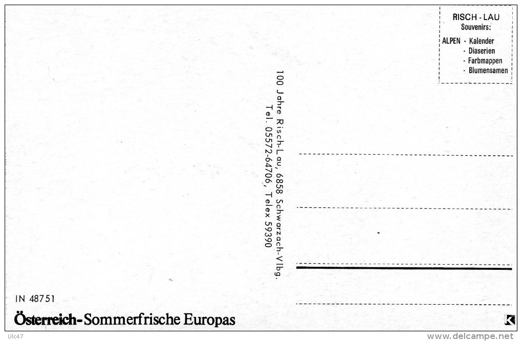 - ÖSTERREICH - TIROL - IMST (828m.) - Scan Verso - - Imst