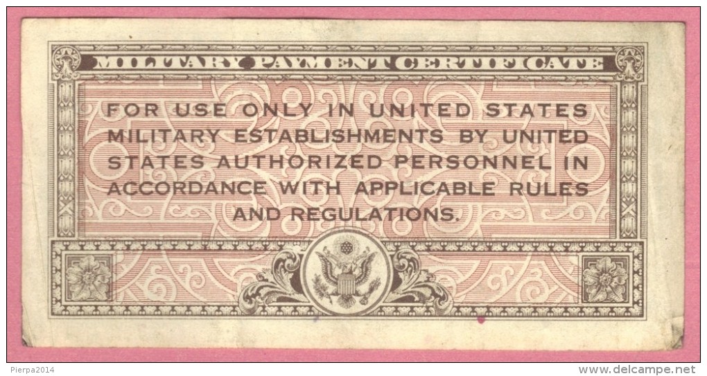 USA United States, 25 Cents, 1946 Military Payment Certificate - 1946 - Reeksen 461