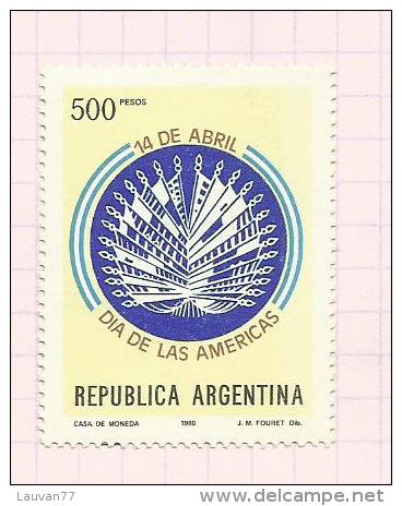 Argentine N°1211, 1214, 1222, 1223 Neufs Avec Charnières Côte 3.35 Euros - Ungebraucht