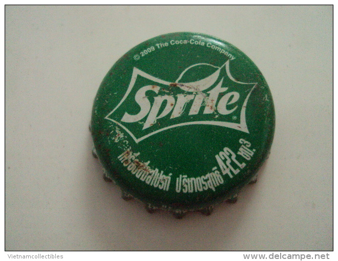 Cambodia Coca Cola Sprite Used Bottle Crown Cap / Kronkorken / Chapa / Tappi - Casquettes