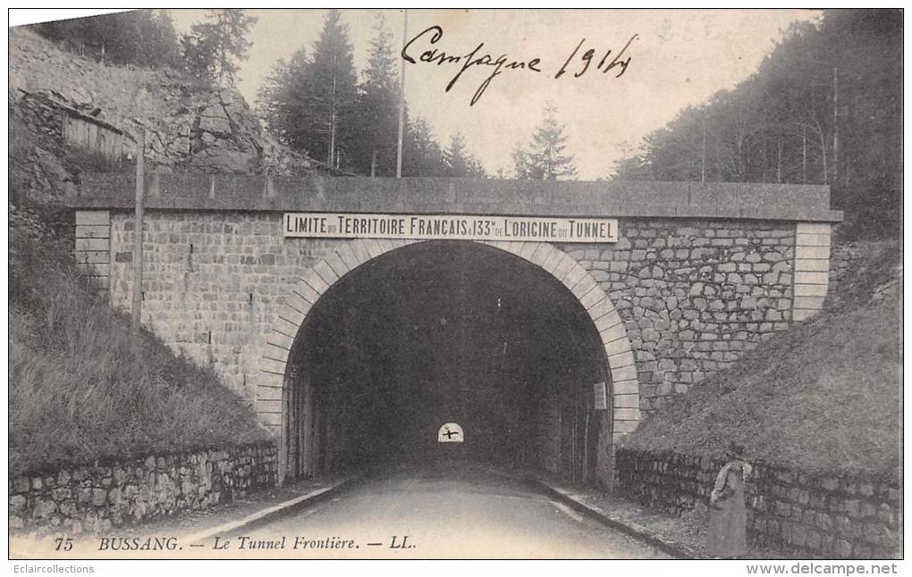 Bussang    88        Le  Tunnel Frontière - Bussang