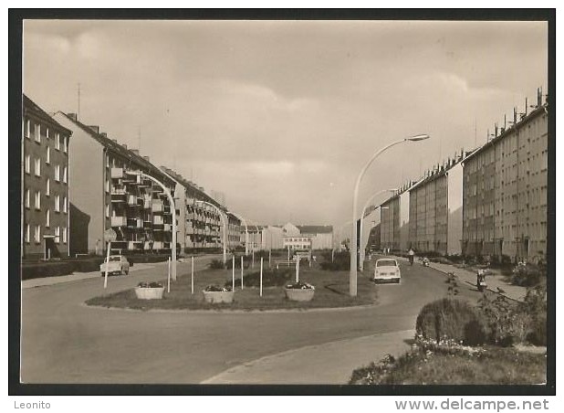 BERNBURG Strasse Des Sozialismus Saale Sachsen-Anhalt Magdeburg Halle 1977 - Bernburg (Saale)