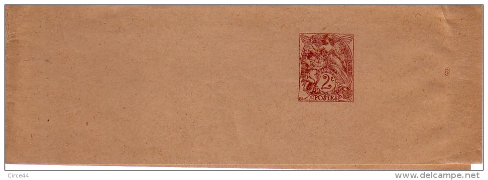 ENTIER POSTAL POUR JOURNAUX.TYPE BLANC. - Bandes Pour Journaux