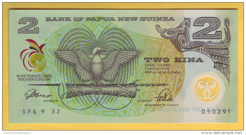PAPOUASIE - NOUVELLE GUINEE - Billet De 2 Kina. 1991.  Pick: 12. NEUF - Papouasie-Nouvelle-Guinée